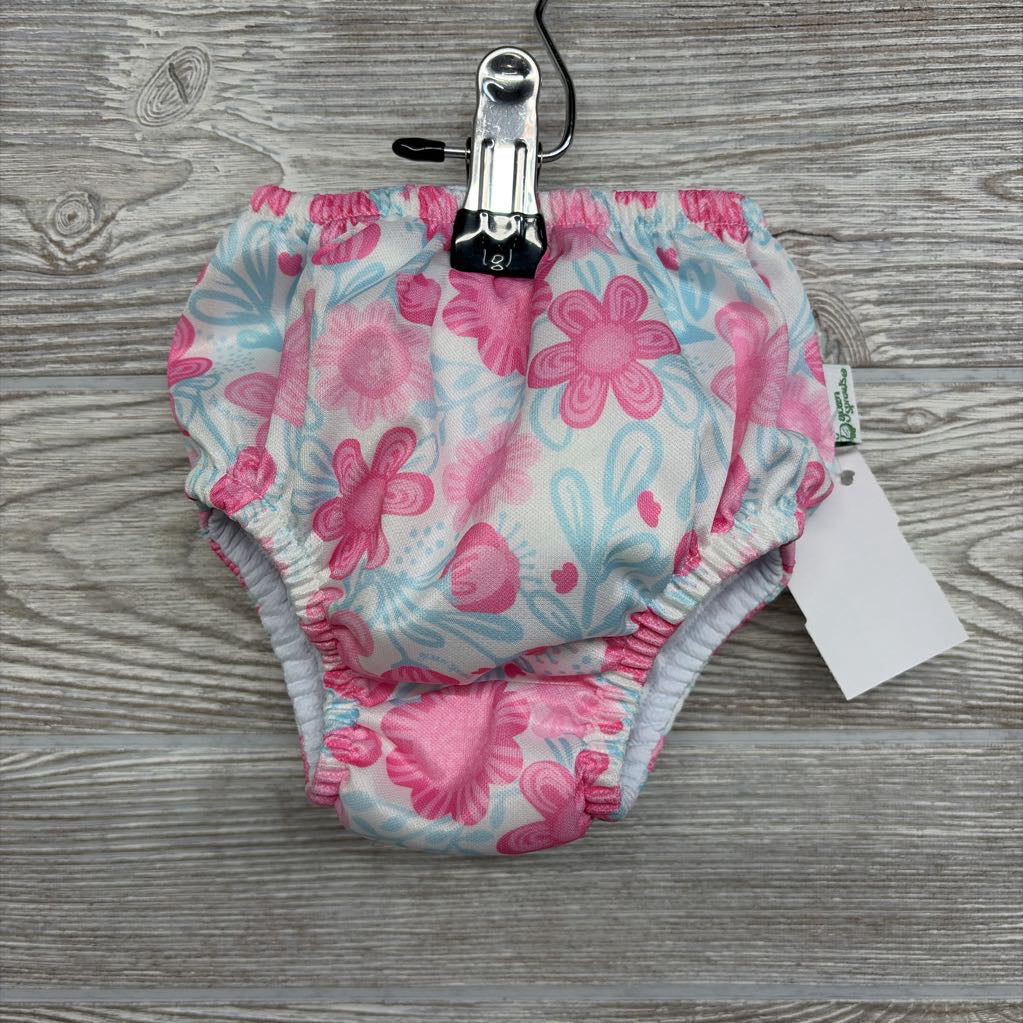 Swim Diaper Flowers 6M