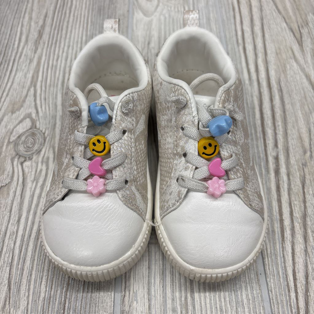 Tilly Sneakers Snake Skin Bead Laces 7C