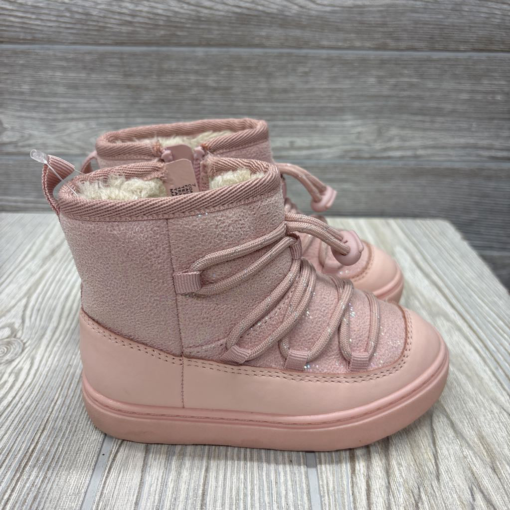 Cozy Toggle Boots 7C