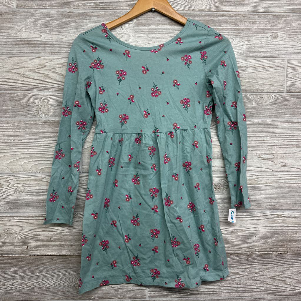NEW LS Dress Flowers 14