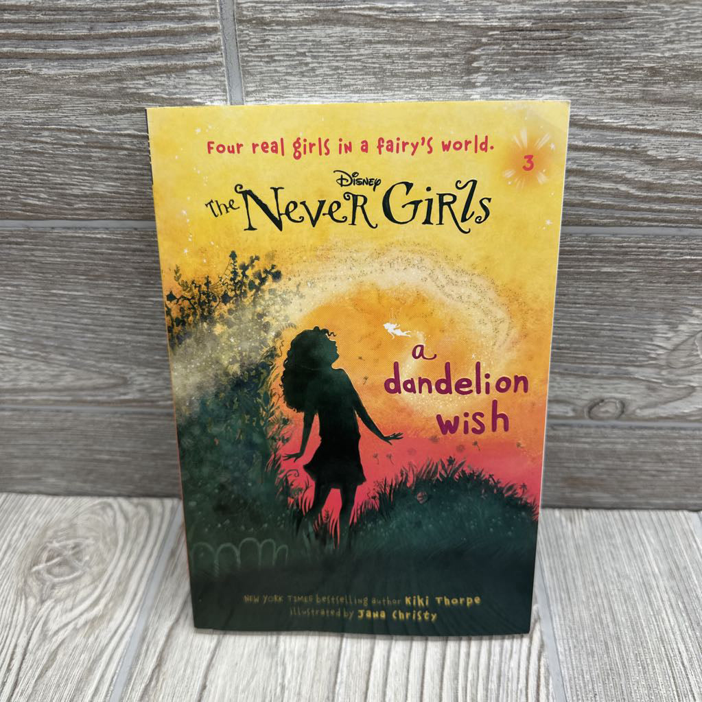 Disney The Never Girls A Dandelion Wish Paperback Book