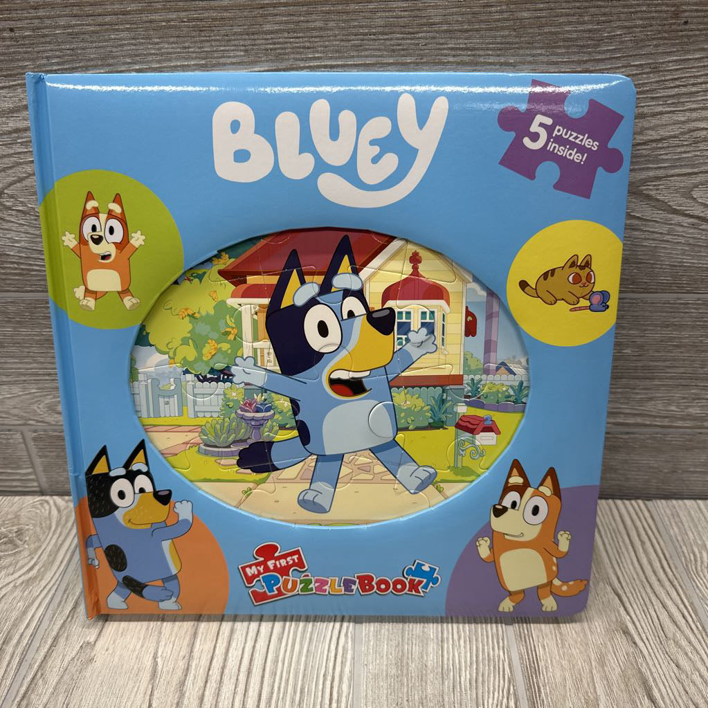 Bluey Puzzle Book