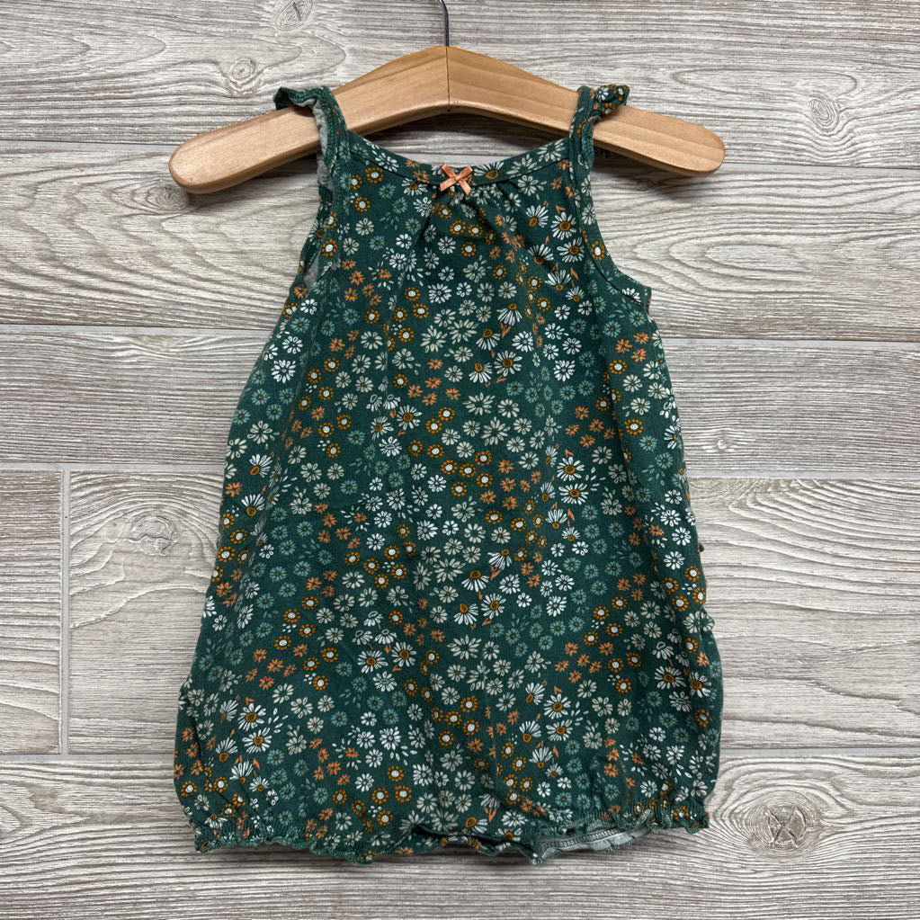 Tank Romper Flowers 18M