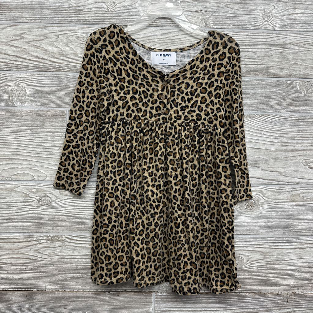 NEW LS Dress Animal Print 3T *