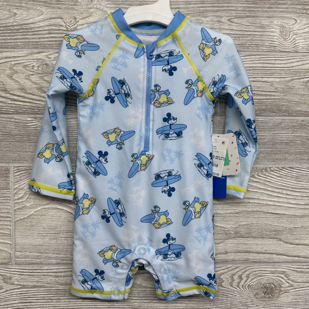NEW Mickey Mouse Swim Outfit 12M