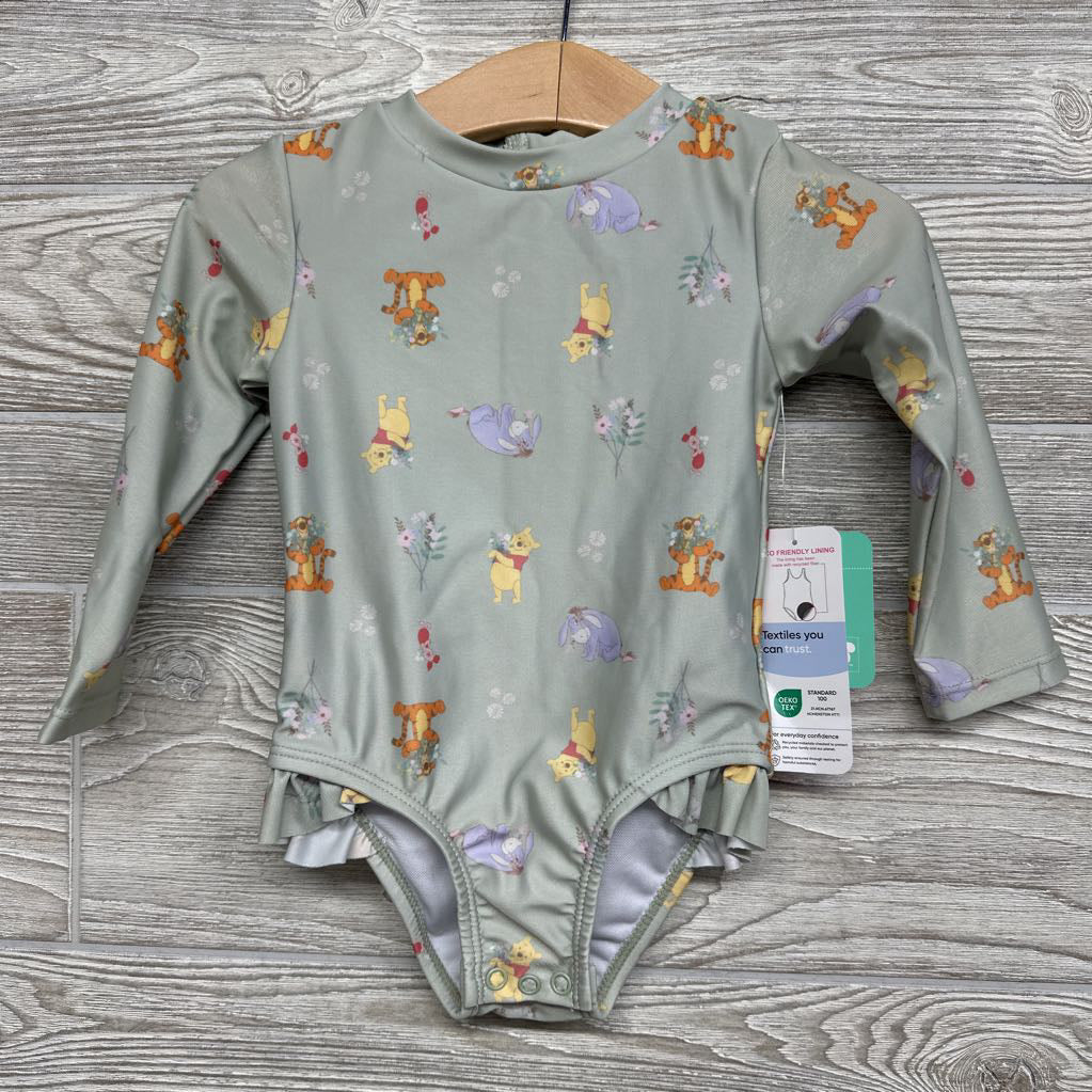 NEW LS Swimsuit Winnie The Pooh 12M