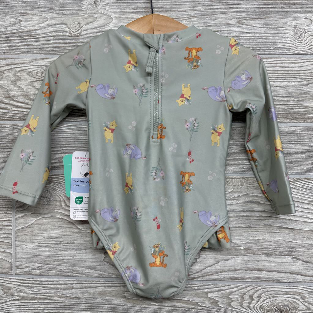 NEW LS Swimsuit Winnie The Pooh 12M