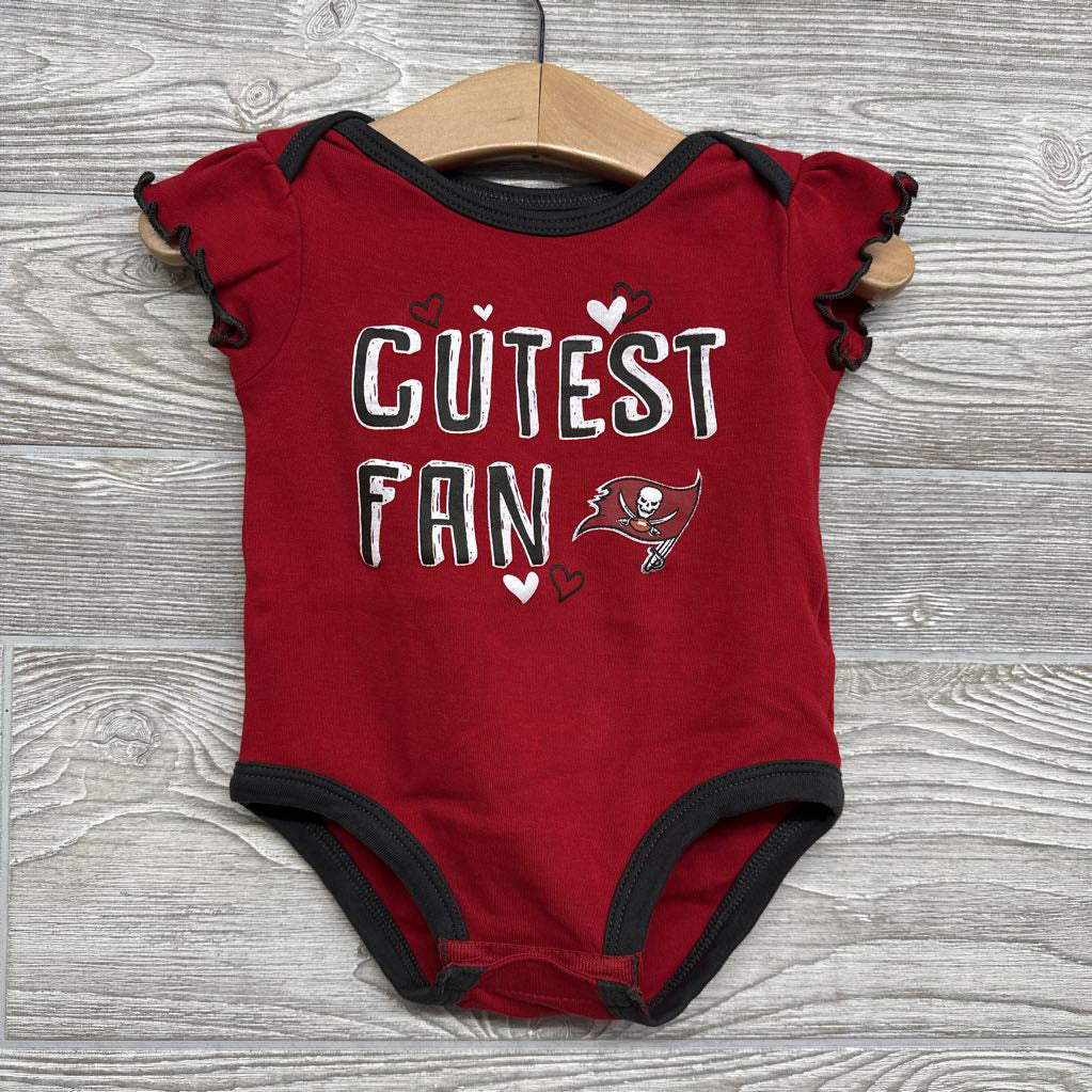 Bodysuit Cutest Fan Buccaneers 12M