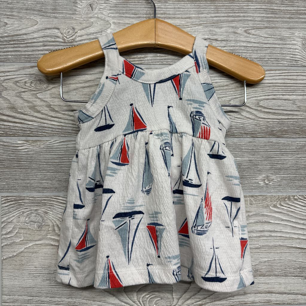 Dress & Bloomers Sail Boats 3M