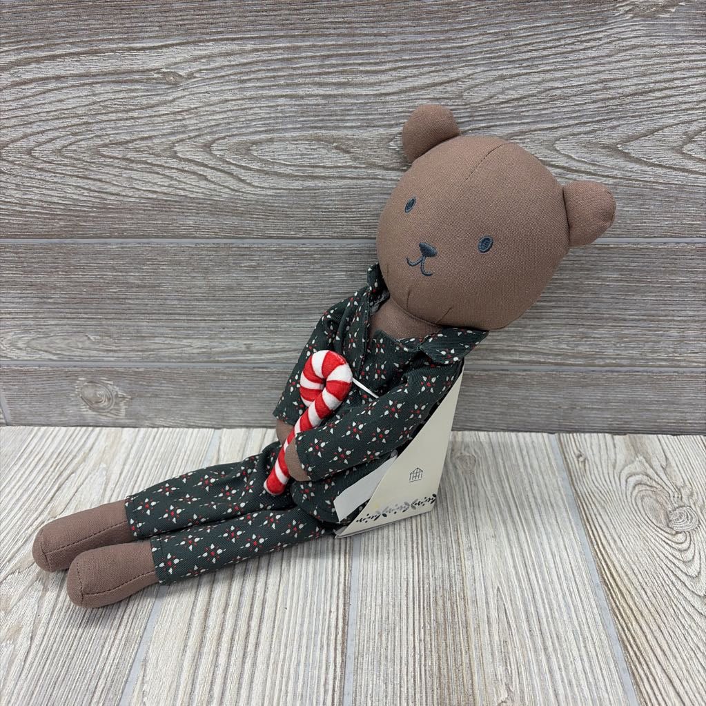 NEW Plush Bear In PJs