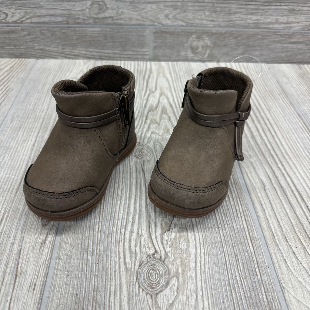 Shania Side Zip Shoes 4c