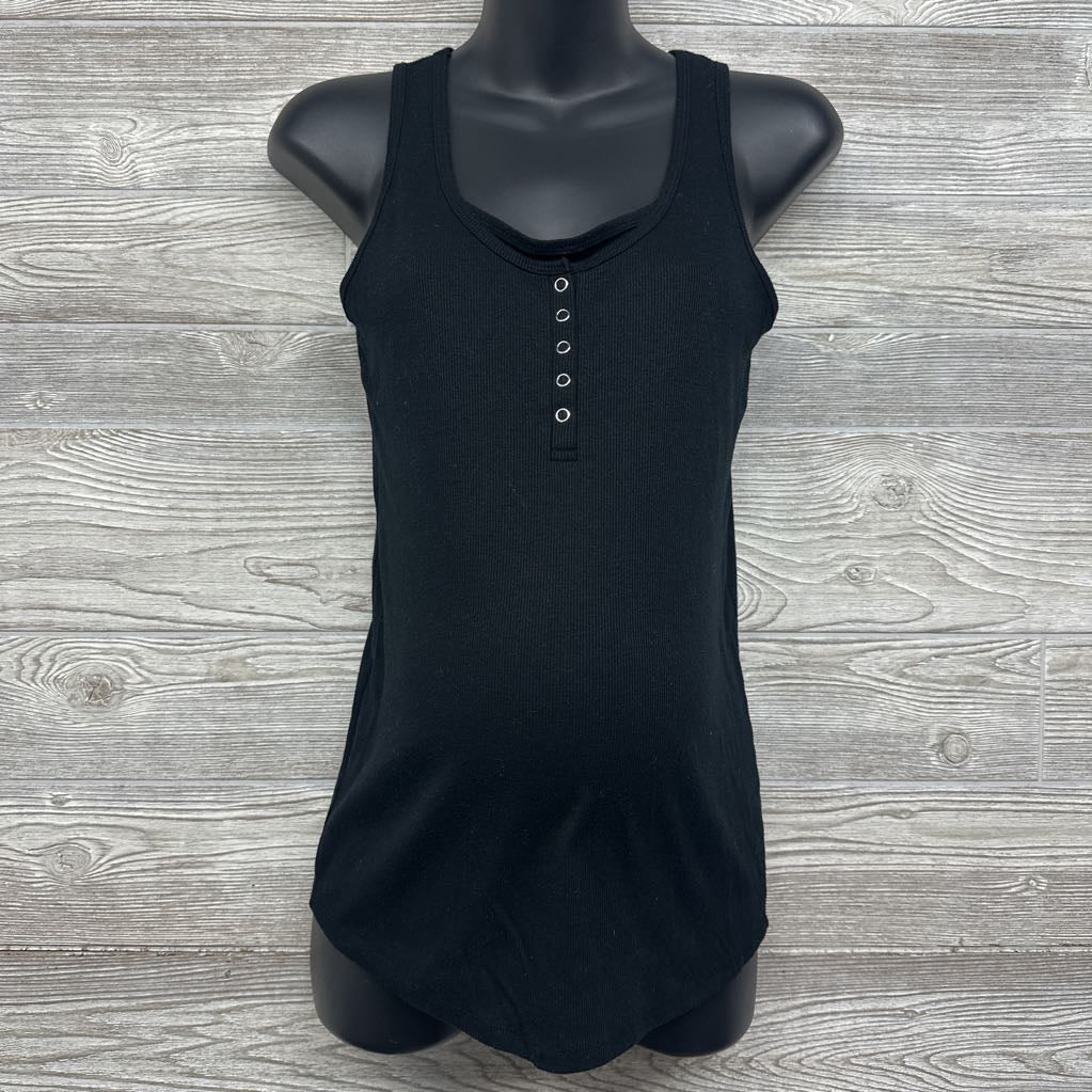 Ribbed Nursing Tank Top Medium