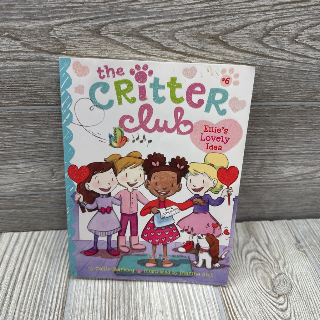 The Critter Club Ellie's Lovely Idea Paperback Book