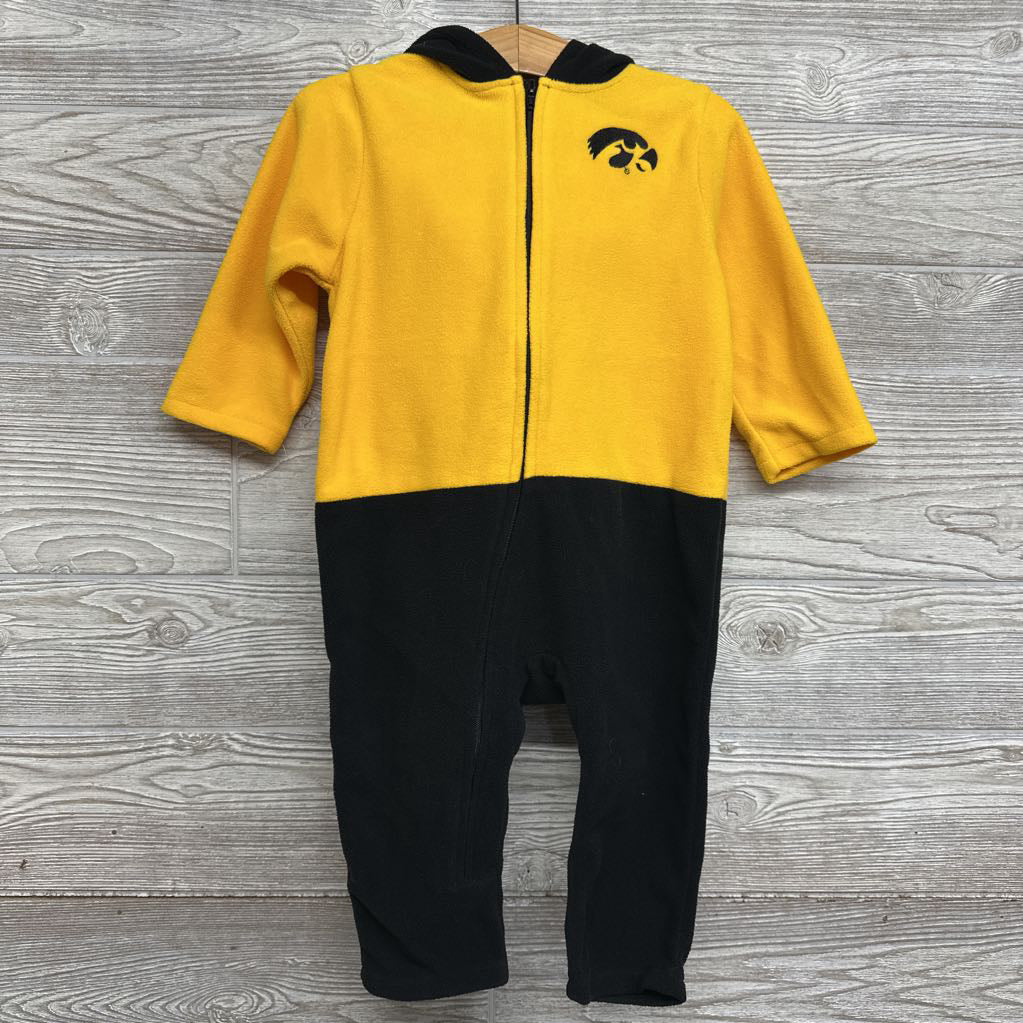 LS Fleece Coverall W/ Herky Hood 18M