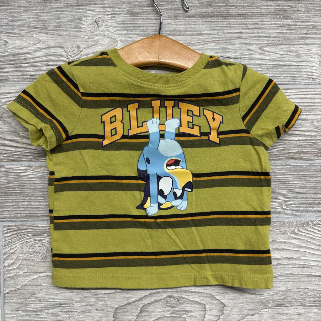 Shirt Bluey Stripes 12-18M