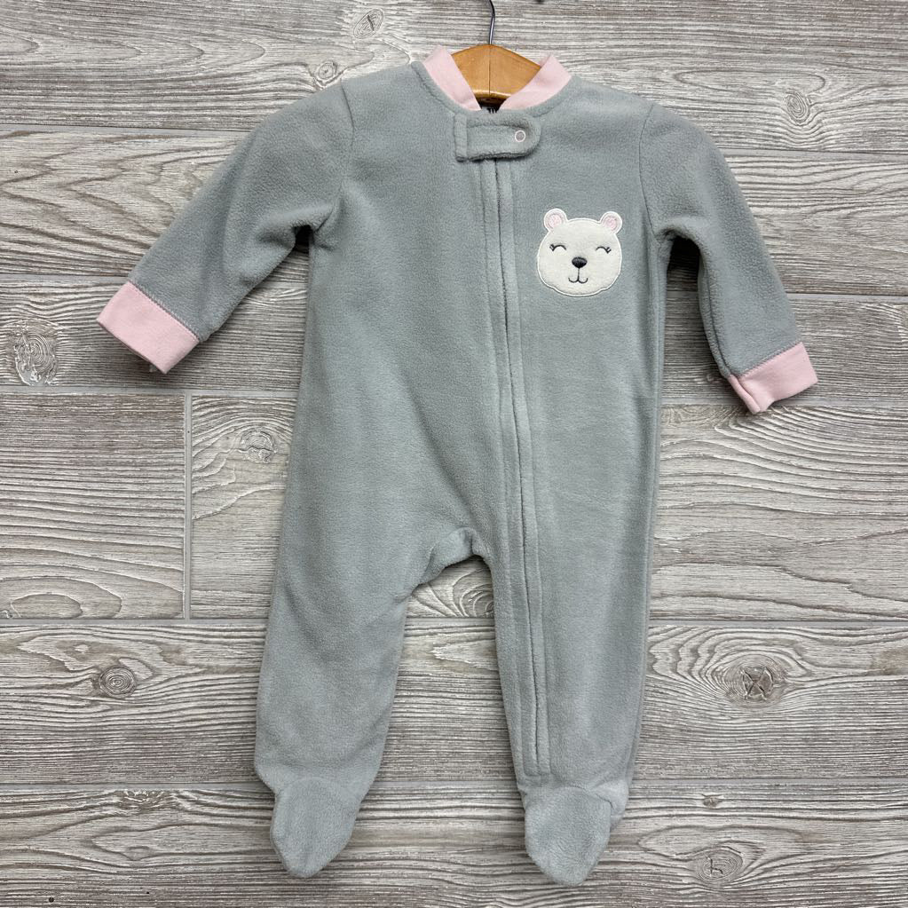 Blanket Sleeper Bear Face 0-3M