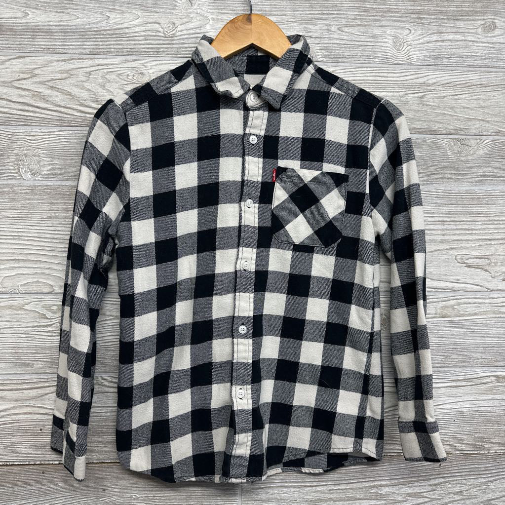 Flannel Button Up Plaid Shirt 10