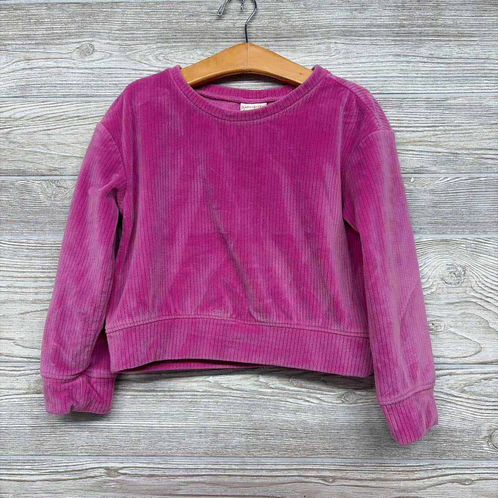 LS Ribbed Velour Sweater 6