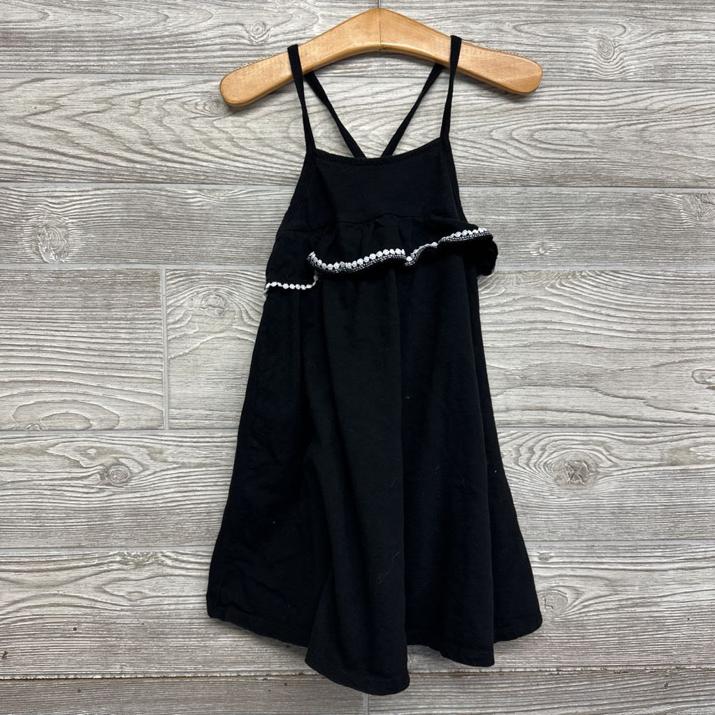 Sleeveless Dress Ruffle 4t