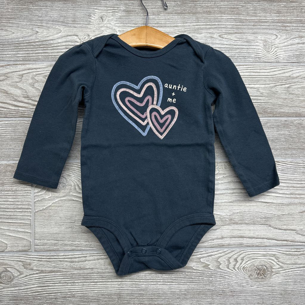 LS Bodysuit Auntie + Me 18m