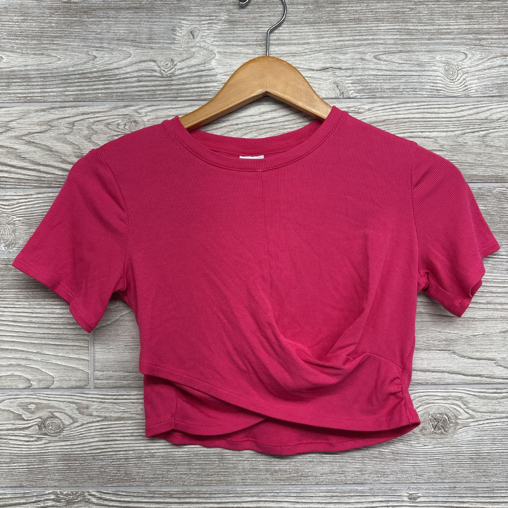 Ribbed Front Twist Shirt 14