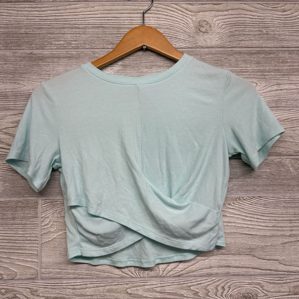 Ribbed Front Twist Shirt 14