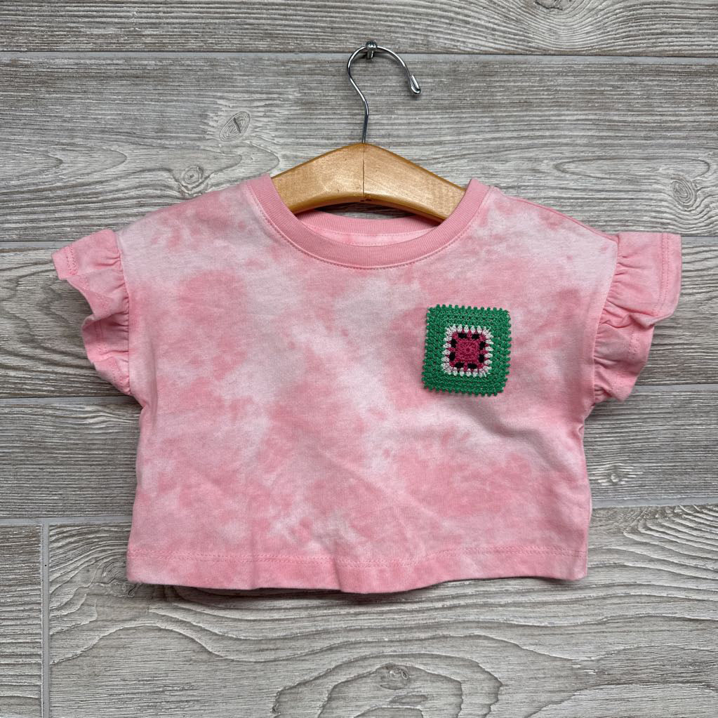 NEW Cropped Shirt Macrame Pocket 12M