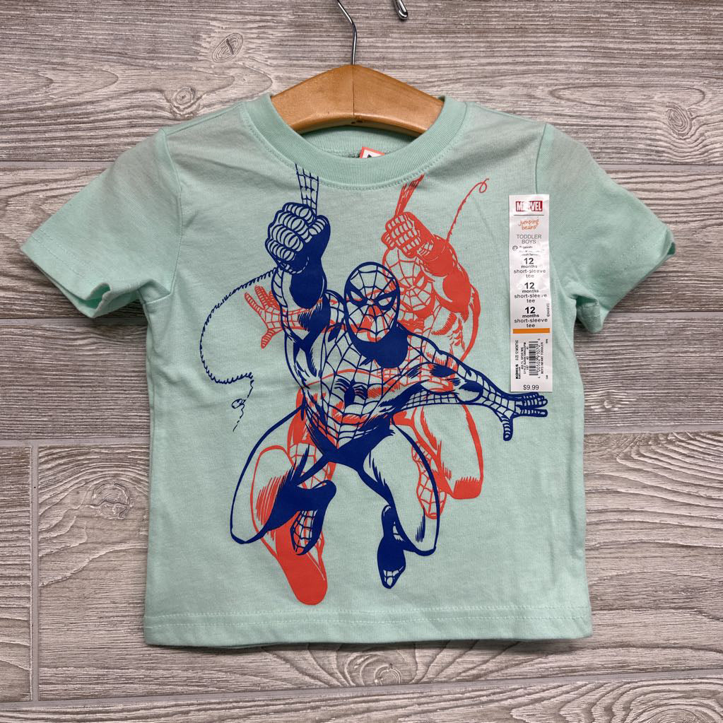 NEW Shirt Spider Man 12M