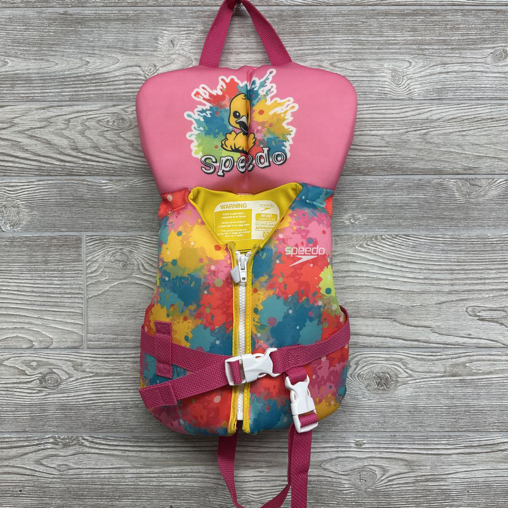 Infant Swim Vest Tie Dye <30lbs