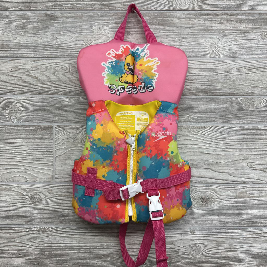 Infant Swim Vest Tie Dye <30lbs