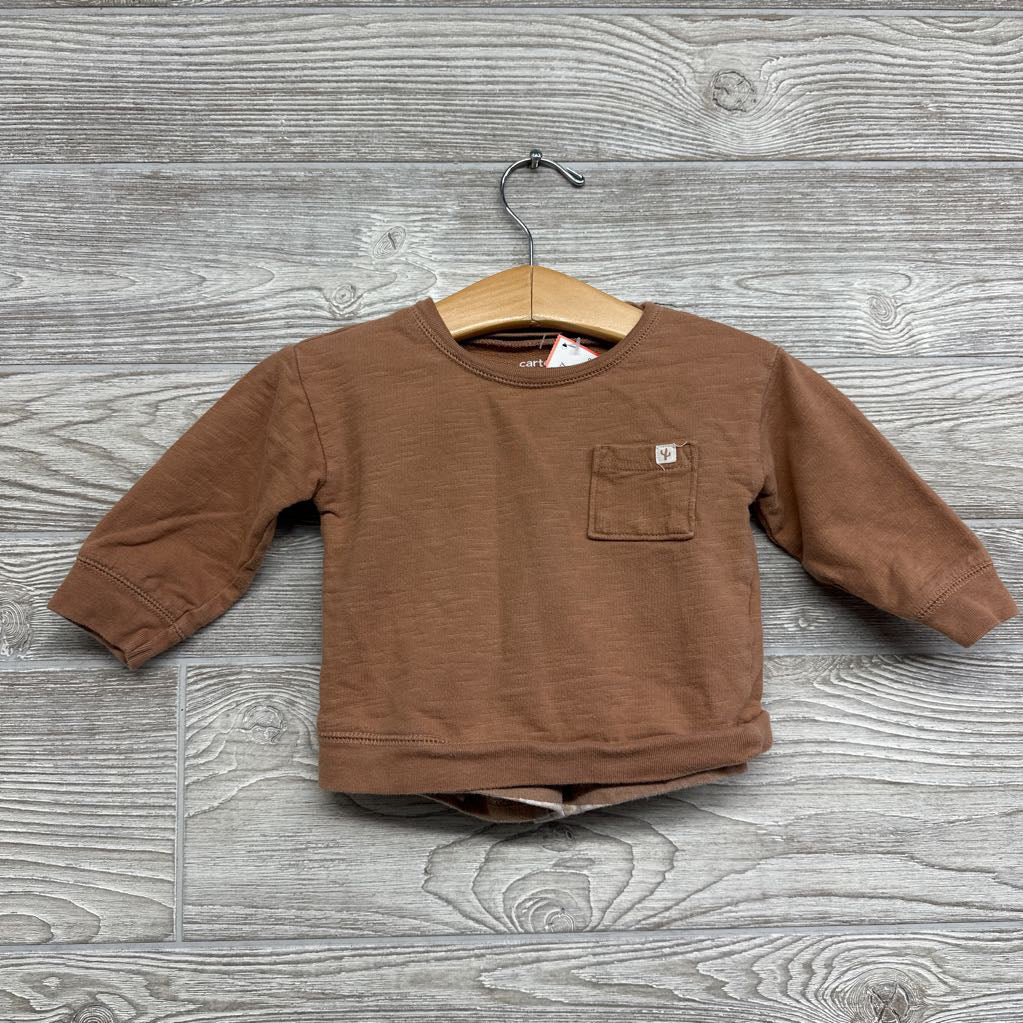 French Terry Crew & Shorts Cactus 9M