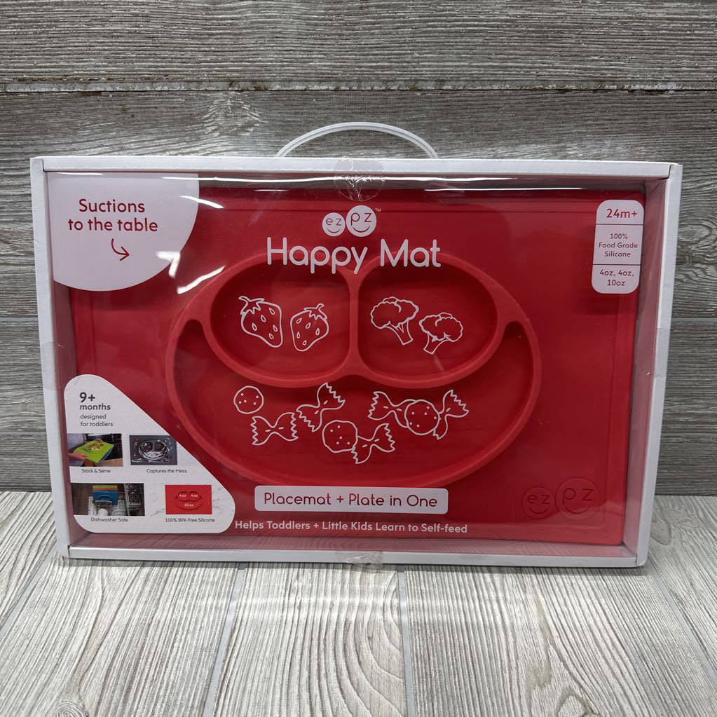 NEW Placemat + Plate In One Silicone Mat