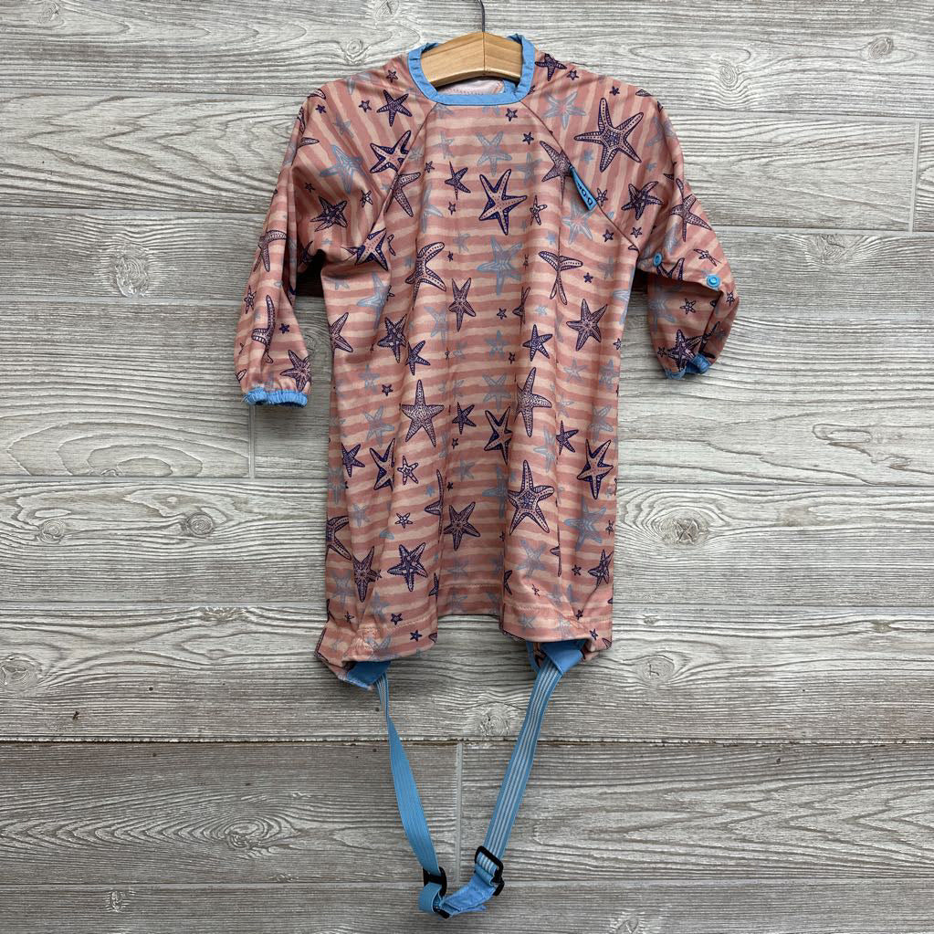 LS Coverall Bib Star Fish Stripes *