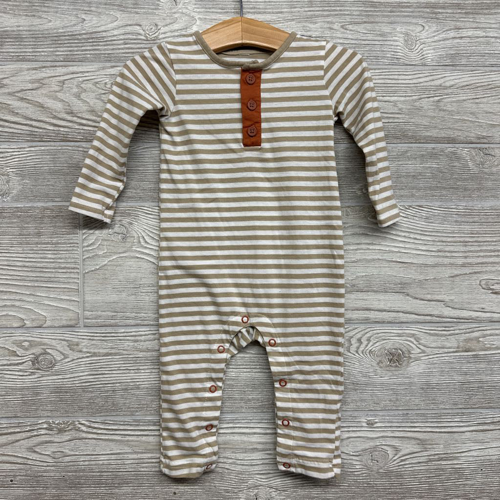 LS Henley Outfit Stripes 9M