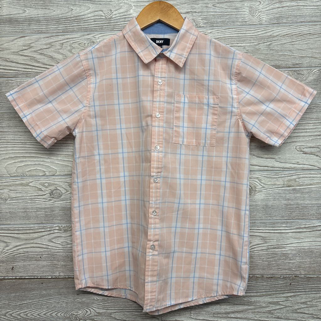 Plaid Button Up Shirt 14-16