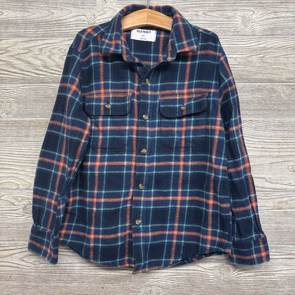 LS Plaid Button Up Flannel Shirt 8