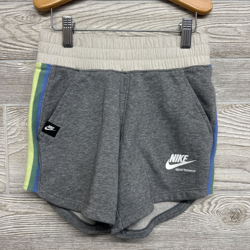 French Terry Drawstring Shorts Side Stripes 8
