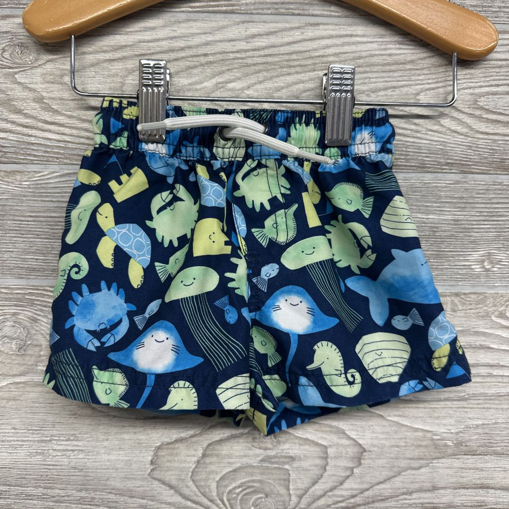 Swim Trunks Jelly Fish, Crabs 9M