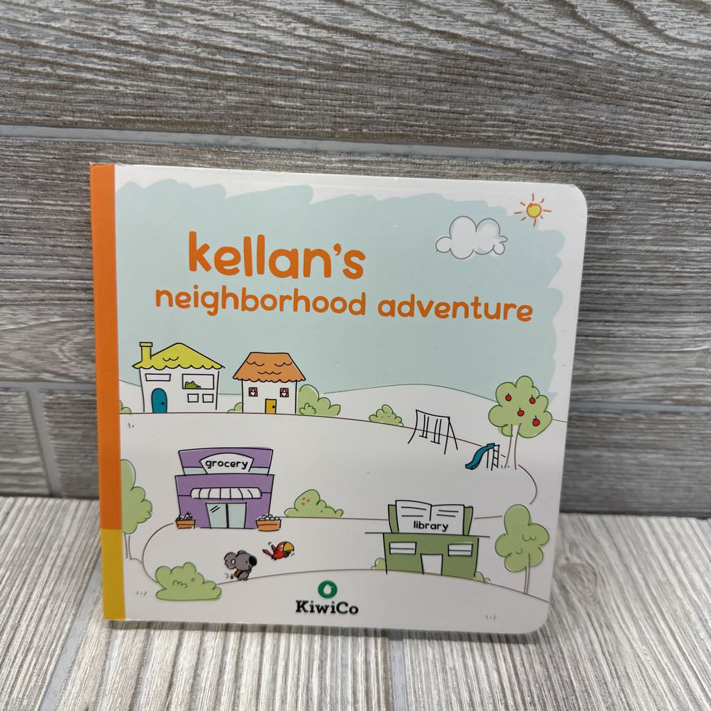 KiwiCo Kellan's Neighborhood Adventure Hardcover Book