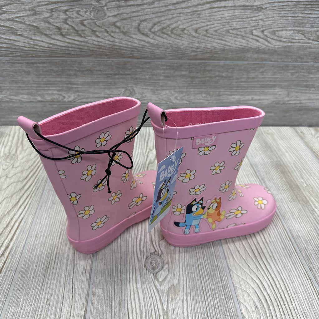 NEW Bluey Rain Boots 7/8c