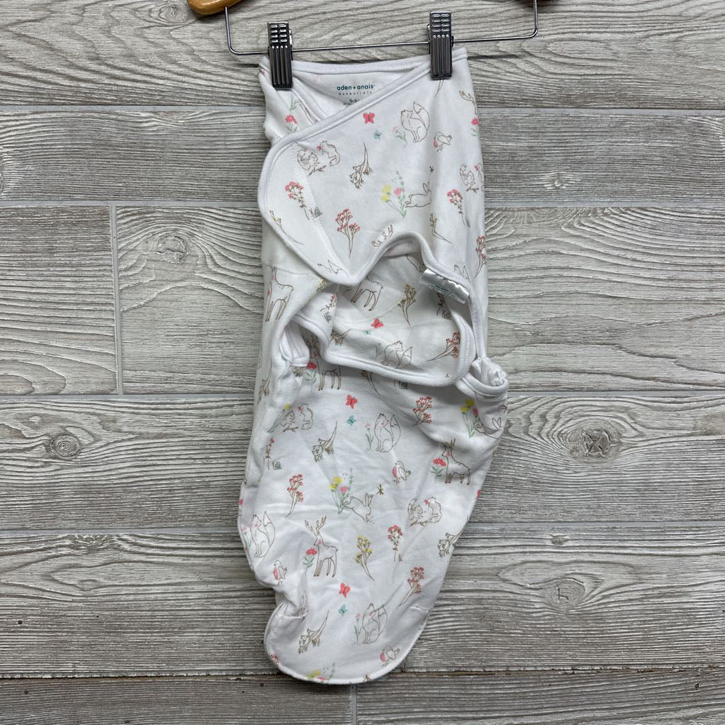 Easy Change Swaddle Bunnies Deer Flowers 0-3M