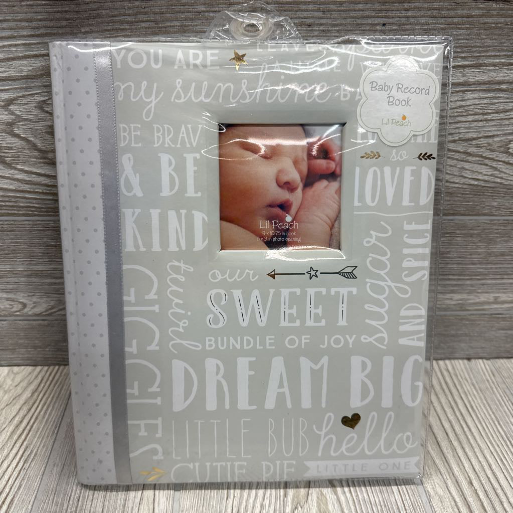 NEW Baby Record Book Bundle Of Joy