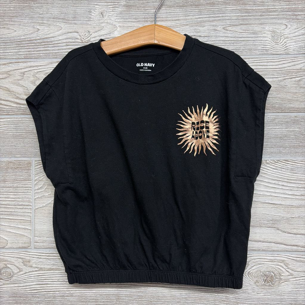 Cinched Cropped Shirt Rise Above 8