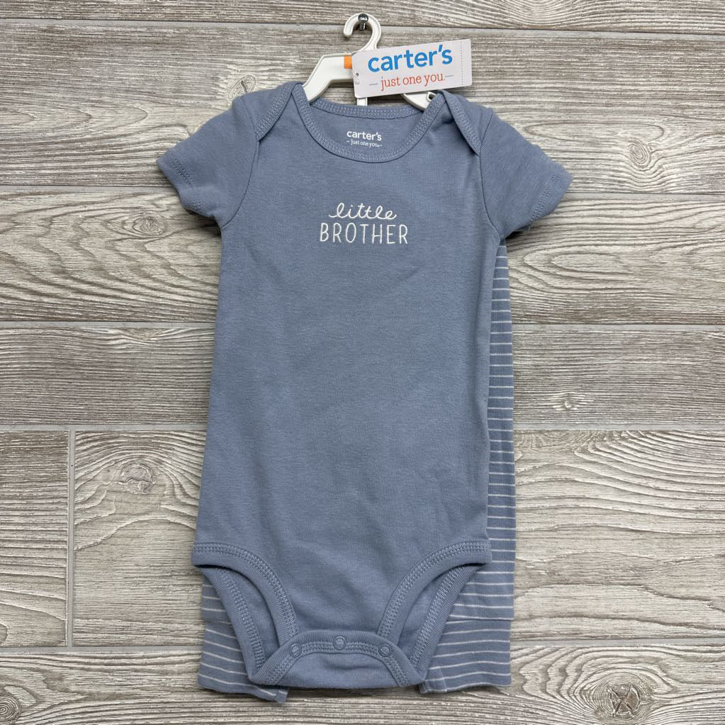 NEW Bodysuit & Pants Little Brother Stripes 9M