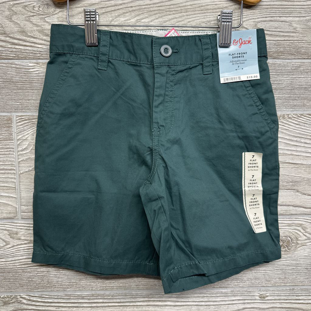 NEW Flat Front Shorts 7