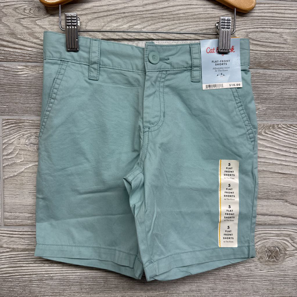 NEW Flat Front Shorts 5