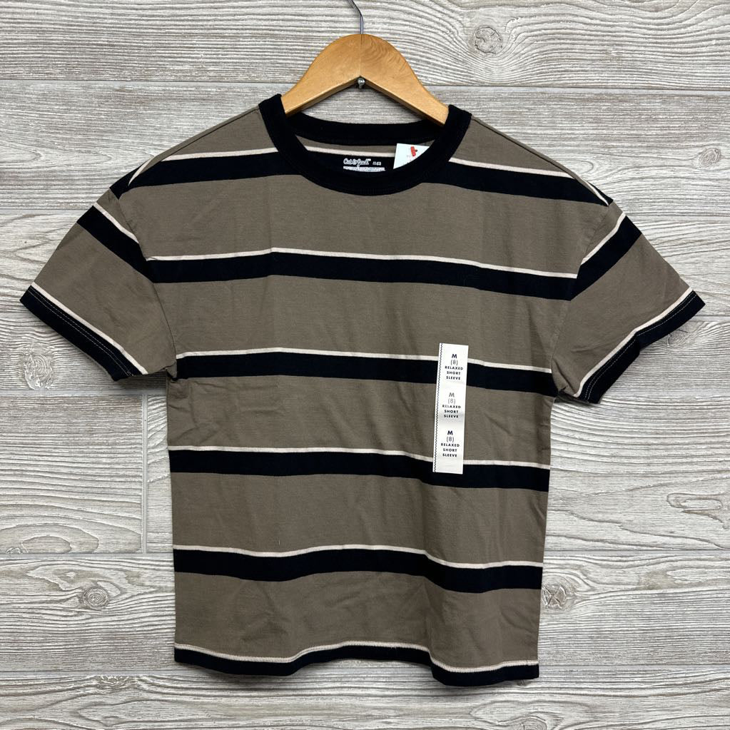 NEW Relaxed Shirt Chest Pocket Stripes 8