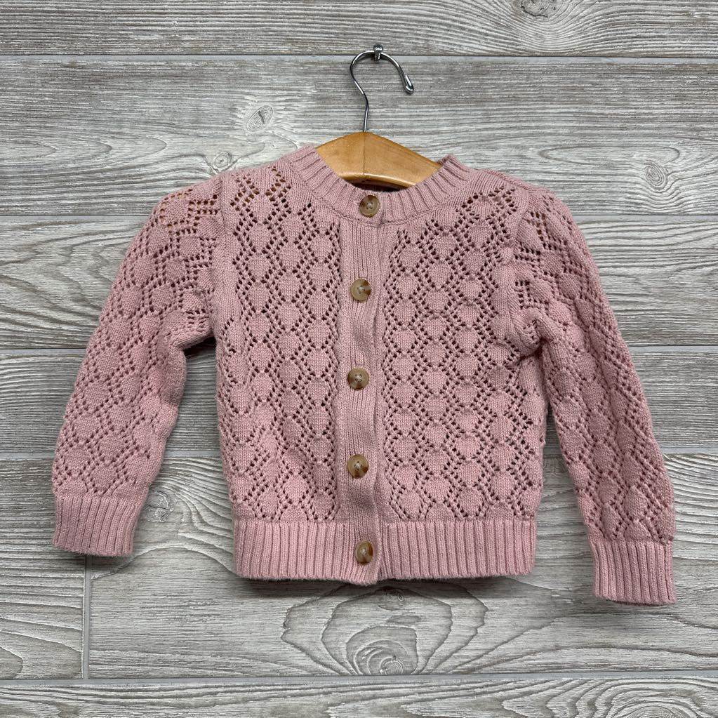 Eyelet Cardigan Sweater 18M