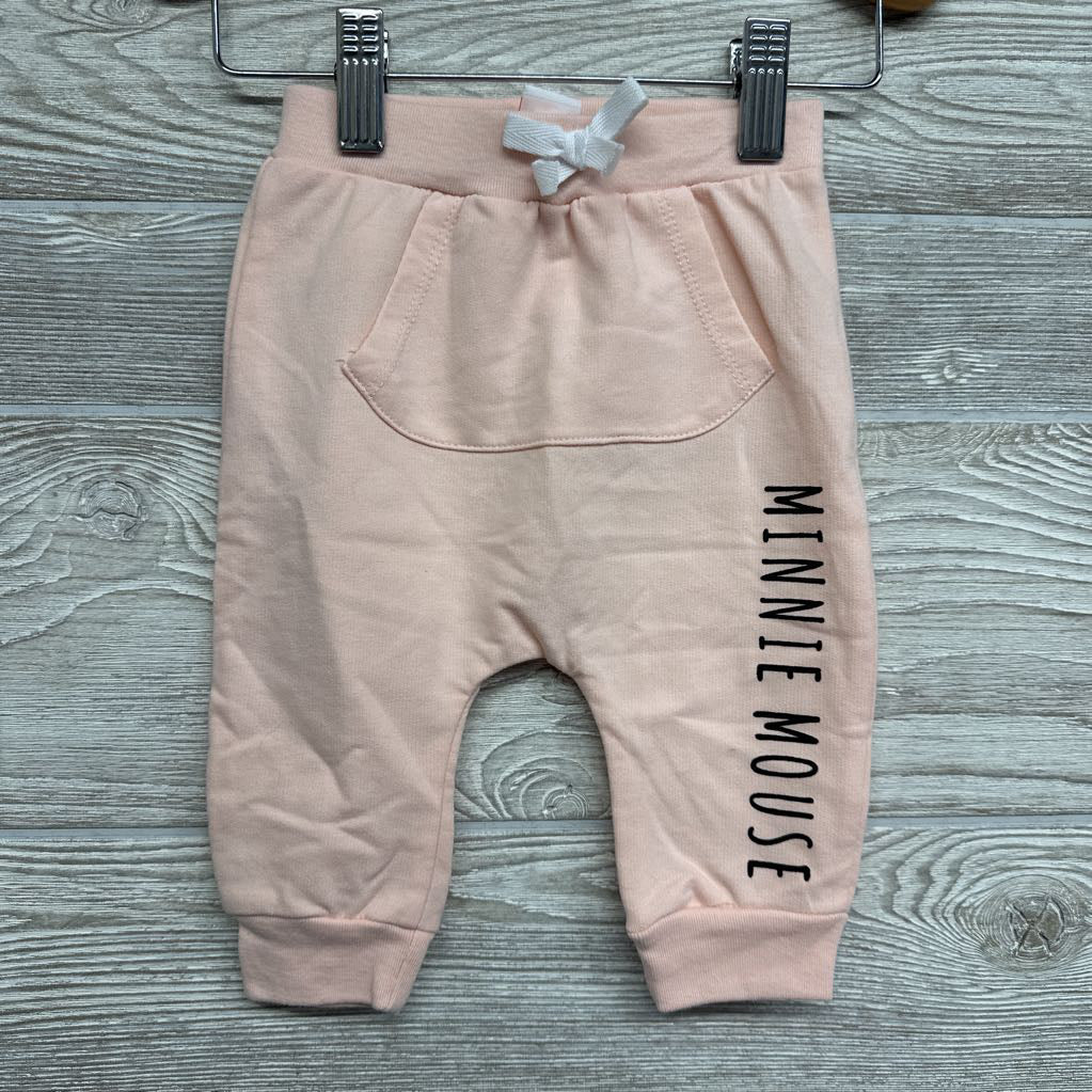 NEW Hooded Sweatshirt Minnie Mouse & Sweatpants 6M