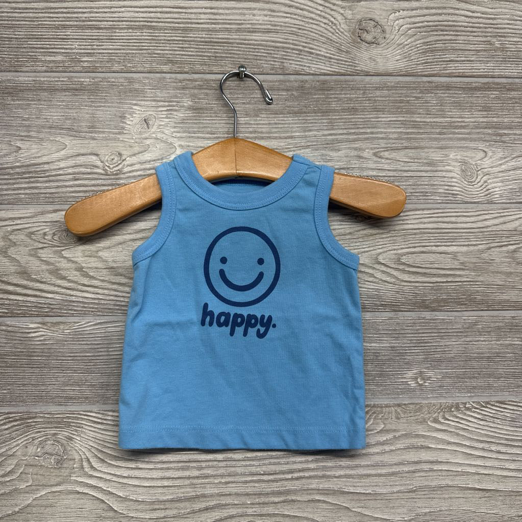 Tank Top Smile Happy 0-3M